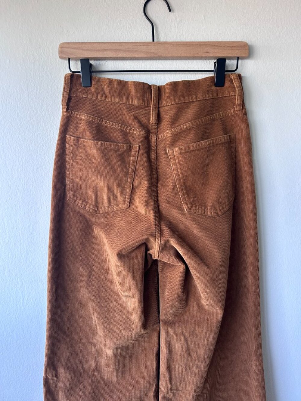 J.Crew Re-Imagined High Rise ’90s Wide Leg Corduroy Pants Brown 25 - Picture 5 of 10